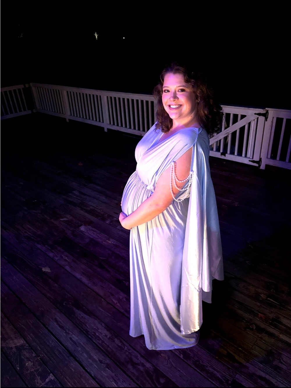 Diy Padme Inspired Halloween Costume-Maternity View 3